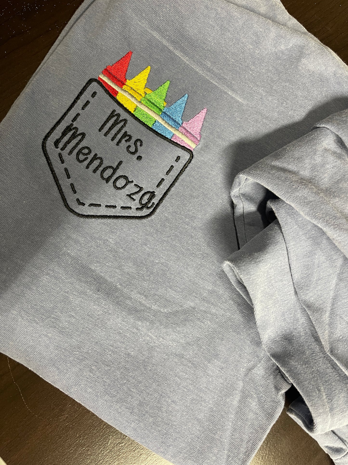 Crayon pocket name