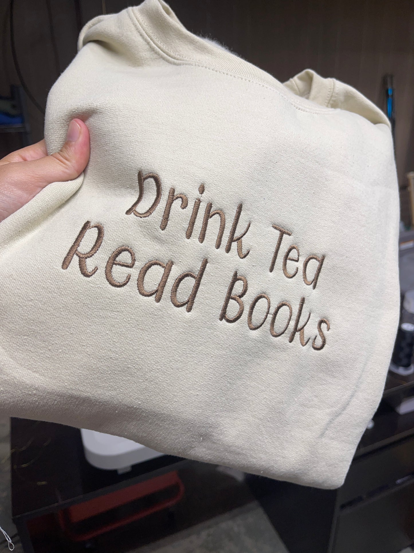 Drink coffee or tea read books