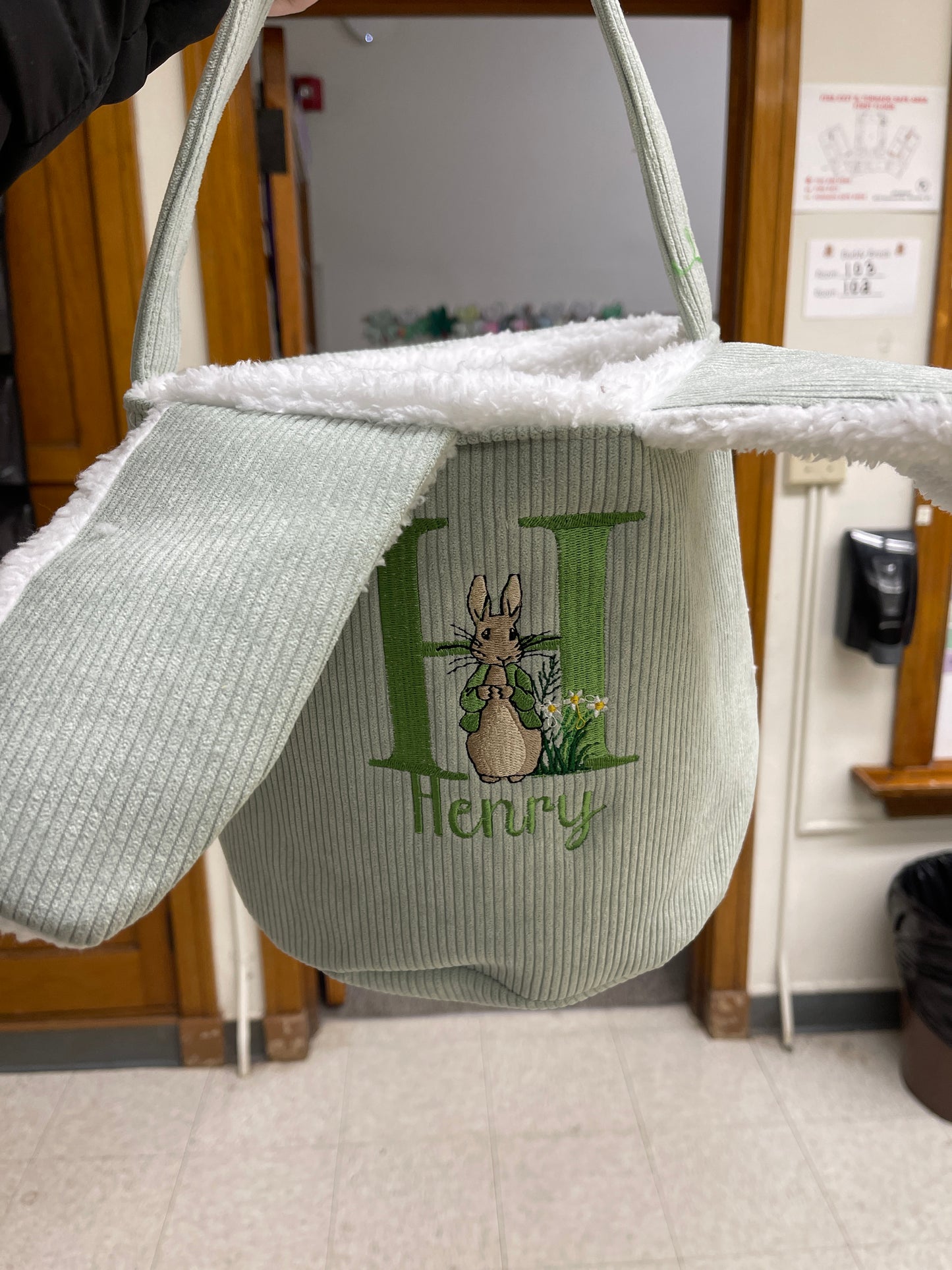Easter bunny baskets ( Personalized )