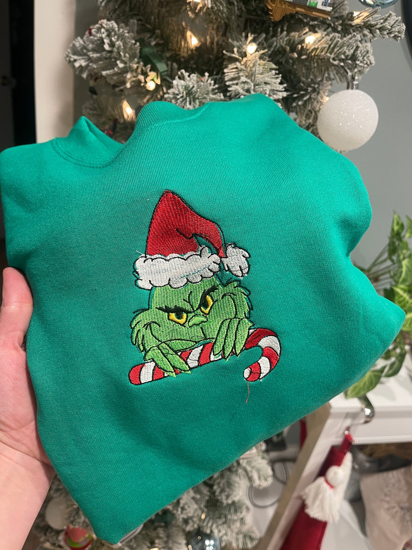 Adult Candy Cane Grinch