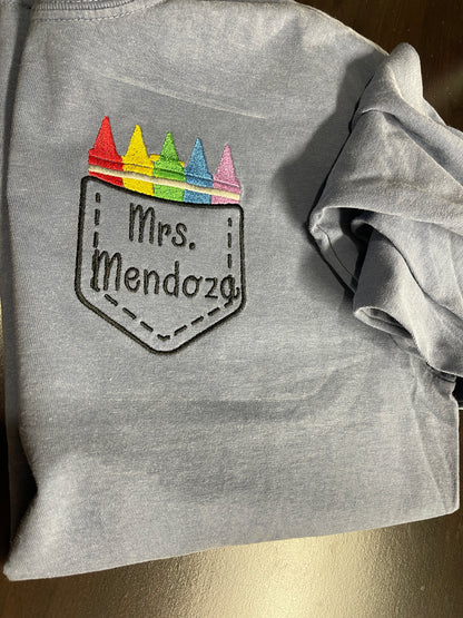 Crayon pocket name