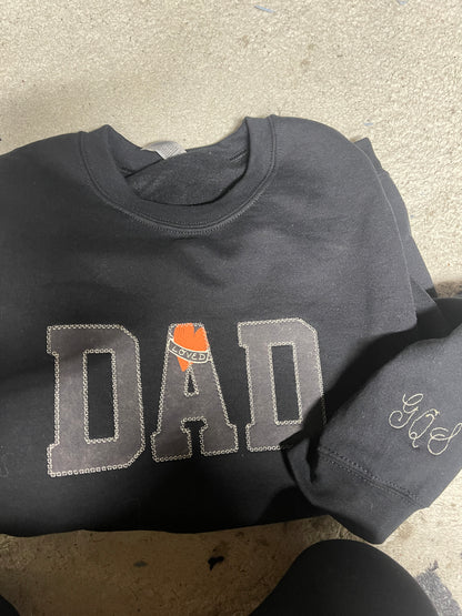 DAD onesie crewneck