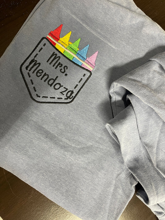 Crayon pocket name