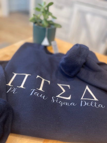 PTSD "greek letters"