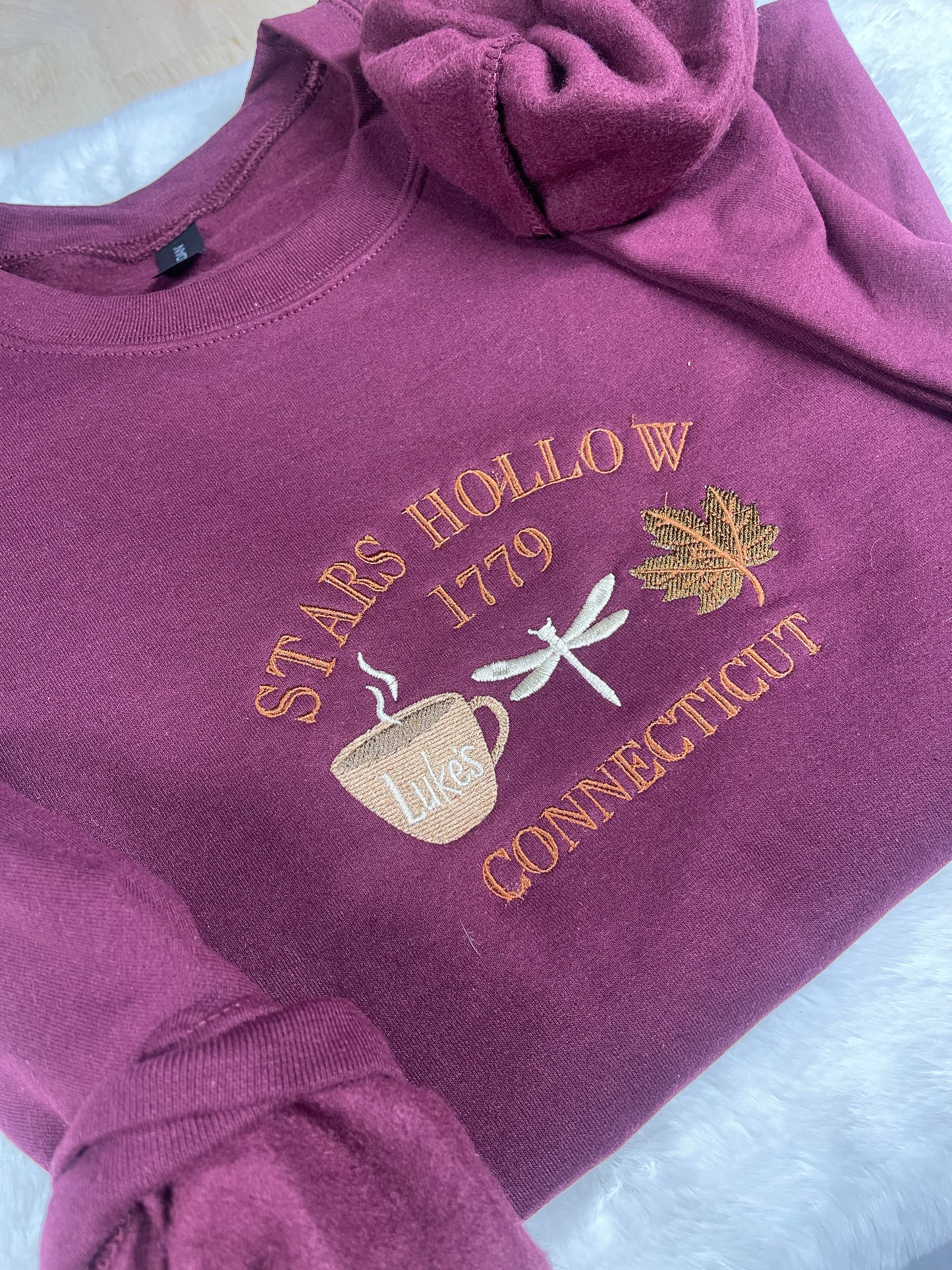 Stars Hallow embroidered crewneck