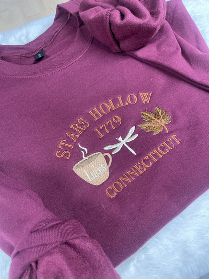 Stars Hallow embroidered crewneck