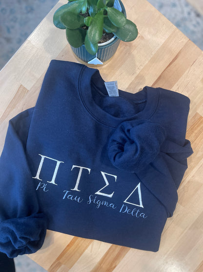 PTSD "greek letters"