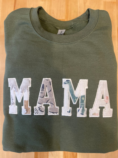 MAMA with baby onesie