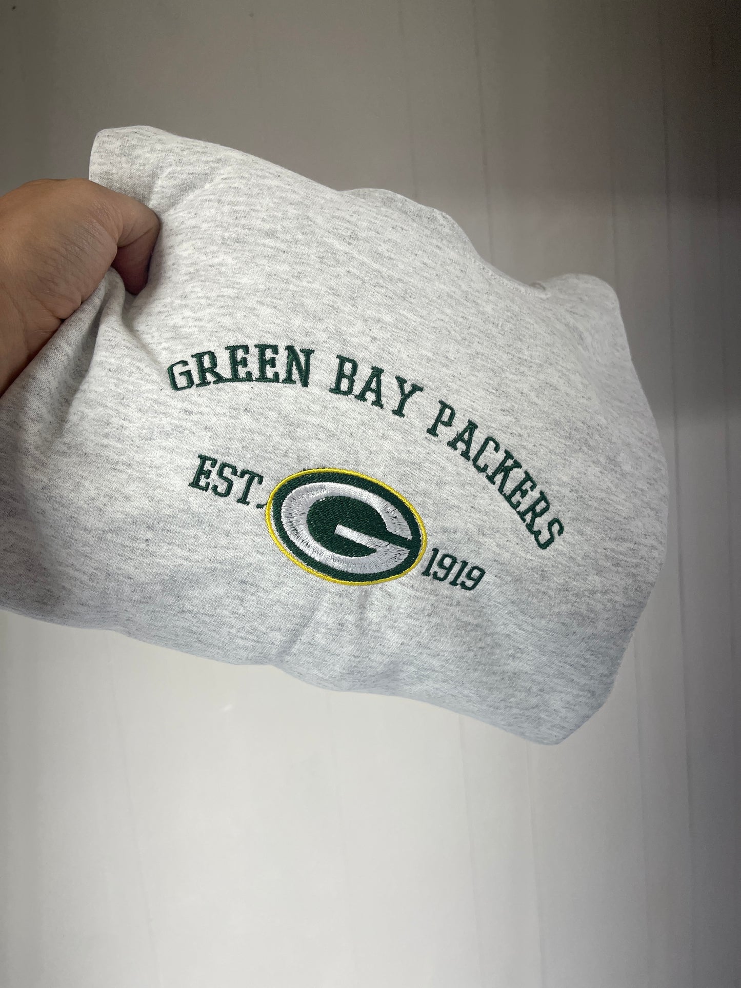 Green Bay Packers embroidered crewneck