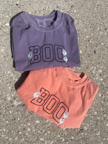 BOO embroidered t-shirt