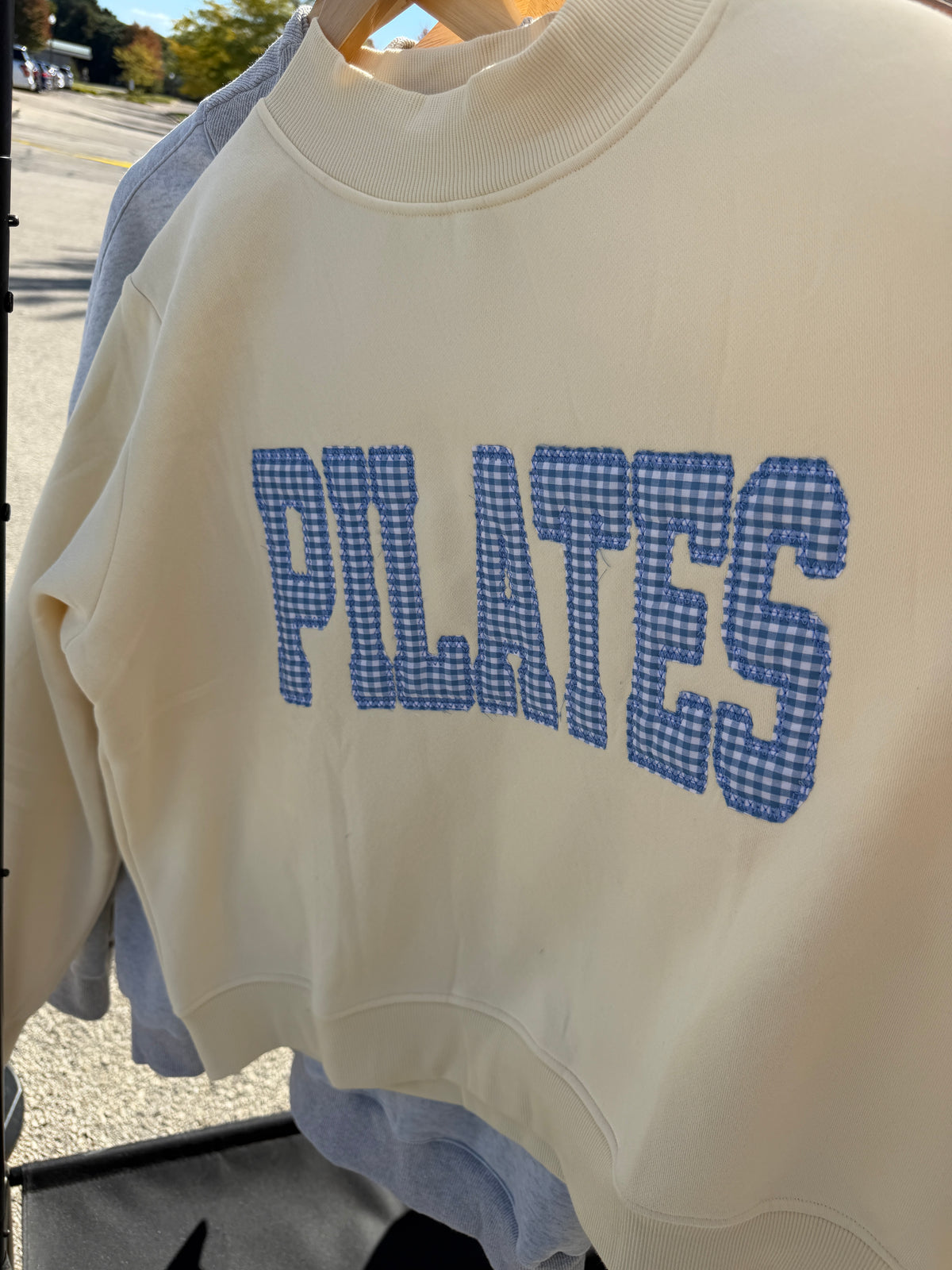 Pilates mock neck