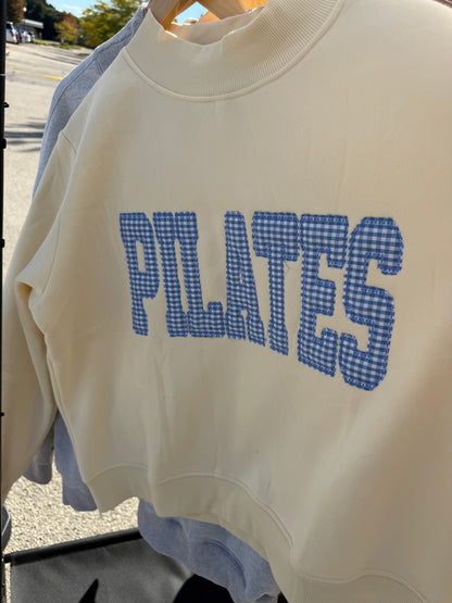 Pilates mock neck