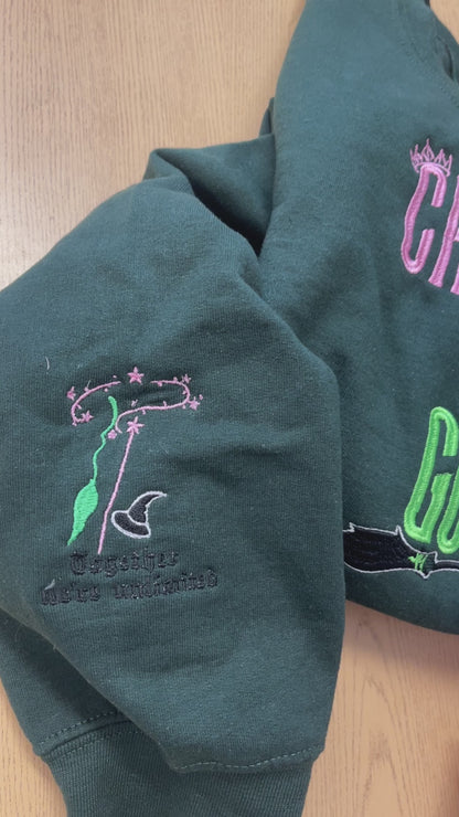 Wicked: Changed for good embroidered sweater